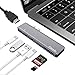 Elando USB C Hub, Aluminum Dual Type-C Hub Adapter for MacBook Pro 13