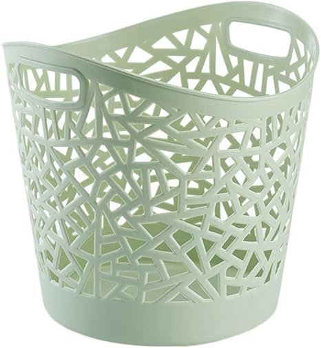 Amazon 洗濯物入れバスケット 衣服の破片収納バスケットおもちゃ収納バケツ 色 緑 ランドリー収納 オンライン通販