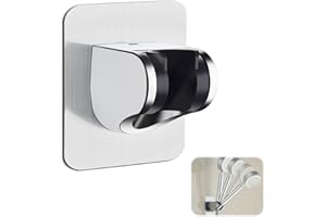 Shower Holder, No Drilling, Wall Mounted Hand Shower Holder, Universal Shower Holder, 45° Adjustable Shower Head Holder, Show