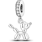 NARMO Happy Birthday Charms for Bracelets 925 Sterling Silver Heart Dangle Charms for Women