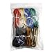 BEADNOVA 5mm Round Imitate Crocodile Skin PU Leather Cords Making Jewelry Bracelet Necklace Mix Color Lot (Total 8M, 1M/ color)
