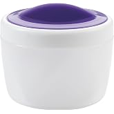Fondant Dusting Pouch &amp; Powder Container, Non-Stick Powder Puff Cup for Cornstarch, Icing Sugar, Flour | Essential Baking &amp; Cake Decorating Tool for Fondant Work, Gum Paste &amp; Cookies