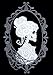 YDS Accessories Haunted Mansion Hers Skeleton Halloween Hand Towel Kitchen and Bath Gothic Home Decor