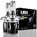 AUTO ROVER H4 LED Headlight Bulbs, 42W 6000K 10400Lumens Super Bright (9003 Hi/Lo) CSP Chips Conversion Kit