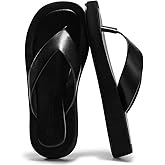Coutgo Womens Platform Flip Flops Open Toe Slides Flat Sandals Thong Summer Beach Vacation Shoes