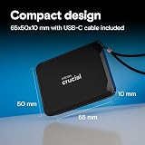 Crucial X9 4TB Portable External SSD USB-C 3.2 Gen2 1050MB/s CT4000X9SSD902 view 6