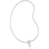 Kendra Scott Cross Link and Chain Necklace, Fashion Jewelry for Women