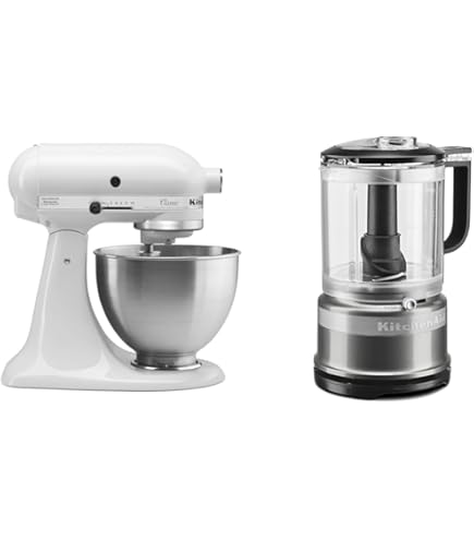 KitchenAid KSM5 ホワイト KitchenAid KSM5.5WH Arm Lift Stand Countertop Mixer White 100V NEW