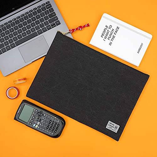 Rough Enough Document Organizer Storage File Holder Bag Zipper Pouch