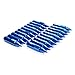 Xprite Blue Aluminum Mounted 90mm Spike Extended Nut Refit Wheel Lug Nuts/Tire Screw M12x1.5