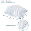 Idle-Hippo-Non-Slip-Bath-Pillow-Luxury-Spa-Bathtub-Cushion-Headrest-Neck-Back-Support-Quick-Drying-Air-Mesh-Bath-Pillow-with-4-Large-Suction-Cups-Machine-Washable Idle Hippo Non Slip Bath Pillow, Luxury Spa Bathtub Cushion Headrest, Neck & Back Support, Quick Drying Ergonomic Air…