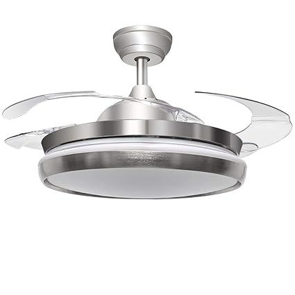 Rs Lighting Modern Ceiling Fan With Remote Control And Light