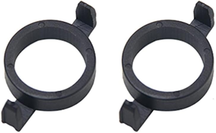 Amazon Demiawaking H7用 Hidバルブ 固定用アダプター ヘッドライトキット 社外hidキット取り付けに 2個 フォードプジョー Hidキット 車 バイク