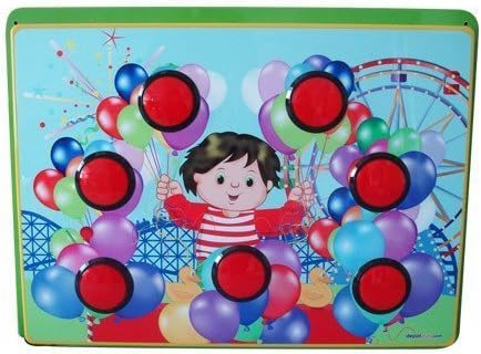 I DEPOT PLAY COLORFUL BALLOON - WALL ACTIVITY PANEL FOR TODDLERS IM06