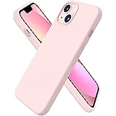 ORNARTO Compatible with iPhone 13 Case 6.1, Slim Liquid Silicone 3 Layers Full Covered Soft Gel Rubber Phone Case Protective 
