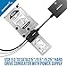 SABRENT USB 3.0 to SATA/IDE 2.5/3.5/5.25-INCH Hard Drive Converter with Power Supply & LED Activity Lights 4TB Support (USB-DSC9)