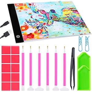 Amazon.com: PP OPOUNT Diamond Painting Light Board A4 LED Light Tablet