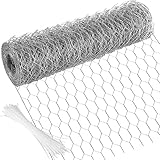 Chicken Wire 15.7 in x 393.7 in Poultry Wire