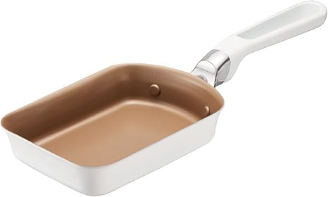 Amazon Co Jp エバークック 卵焼き 13 18cm ガス火専用 Evercook Air エバークックエアー ホワイト 2年保証 ドウシシャ ホーム キッチン