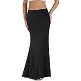 KIFOVEN Women's Casual Striped Print High Waist Maxi Long Pencil Skirt