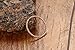 VNOX 1.5mm Stainless Steel French Rope Wedding Ring for Women,Rose Gold Plated Size 5-7