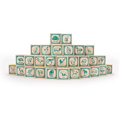 Uncle Goose Spanish Blocks - Made in USA