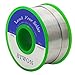 Sywon Lead Free Solder Wire Tin Reel with Rosin Core for Electric Soldering, Sn 99% Ag 0.3% Cu 0.7%, 0.6mm 100g
