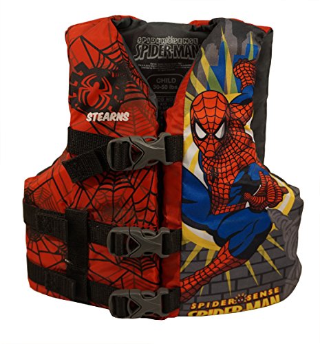 Stearns Spiderman Child 30-50lb life vest