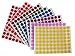 Royal Green Color Coding Labels in 8 Assorted Colors, Small Circle Dot Stickers for Easy Organizing, Supplies, Boxes, Inventory for Office & Home - 16 Sheets, 1/2 Inch, 1280-Pack