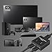 NIERBO Hdmi Switcher 2X1 4K@60HZ (a Free HDMI 1.4 Cable After Input CLAFZEH4) Dual Monitor 2 in 1 Out 1 in 2 Out HDMI Switcher Manual Duplicating Video Audio Full Ultra HD 1080P 3D