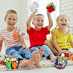 STEAM Life Educational Speed Cube Set 5 Pack Magic