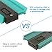 2019 Upgraded Contour Gauge Duplicator, Accurate Woodworking Shape Tracing Template Measuring Tool, Plastic Profile Copy Tiling Laminate Tiles General Tools(5 inch/12cm)