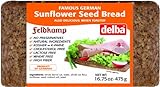 Feldkamp Sunflower Seed Bread , 16.75-Ounce Vacuum Packs (Pack of 12)