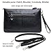Walk Arrive Genuine Leather Clutch Purse Clutch Wallet Clutch Handbag Clutch Shoulder Crossbody Bag