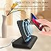 Charger Stand For Apple Watch Qi Wireless Charging Dock For iPhone X Station Holder, Support iPhone X/8/8 Plus & Samsung Galaxy S9/S9 Plus/Note 8, Support Apple Watch Series 3/2/1 & Nike, Black