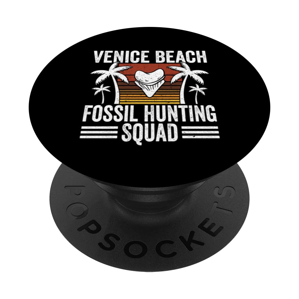 Shark Tooth Hunter Design For Megalodon Tooth Hunter PopSockets Swappable PopGrip