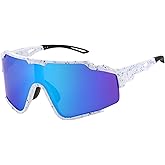 FEISEDY Polarized Sports Sunglasses for Men Women, Baseball Cycling Fishing Sunglasses UV400 Protection B0134