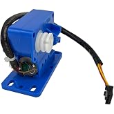 Gear Servo Motor Blue Resistance Tension Motor 022170 (Black Connector) Works with E25 E35 E55 E75 E95 Sole Elliptical Machines