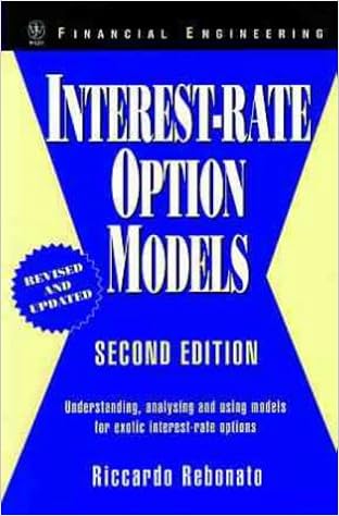 Interest Rate Option Models Understanding Analyzing And Using Models For Exotic Interest Rate Options Wiley Series In Financial Engineering Second Edition Amazon Co Uk Rebonato Riccardo 9780471979586 Books