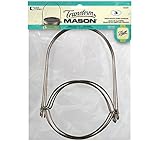 Loew-Cornell 1024240 TransformMason Wide Mouth Wire Handles- 3 Count