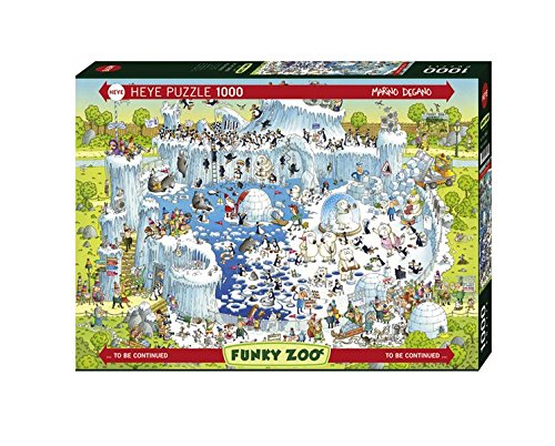 Heye Polar Habitat 1000 Piece Marino Degano Funky Zoo Jigsaw Puzzle
