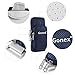 Gonex Phone Sports Armband, Running Gym Universal Smartphone Arm Bag Waterproof with Earphone Hole for iPhone 7 Plus, 6Plus, Samsung Sony HTC 4.7-5.7(Large) Deep blue