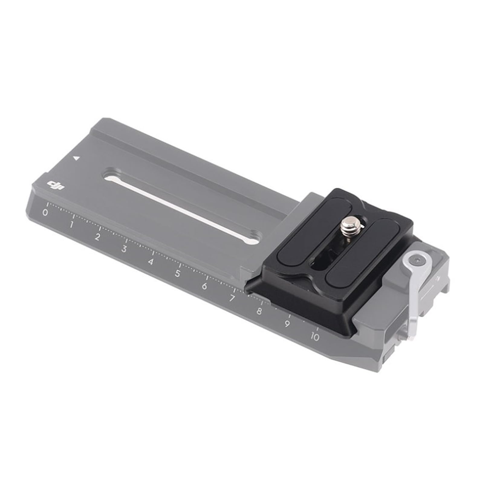 Plyisty Camera Quick Release Plate, Aluminum Alloy Anti Slip Tripod Mount Plate Compatible for Ronin Rsc2 Rs2 Rs3 Stabilizer Tripod, Easy to Install and Remove