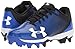 Under Armour Boys' Boys' Leadoff Low RM Jr., Black (041)/Team Royal, 1