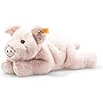 Steiff Piko Pig, Premium Pig Stuffed Animal, Pig Toys, Stuffed Pig, Pig Plush, Cute Plushies, Plushy Toy for Girls Boys and Kids, Soft Cuddly Friends (Pink, 11")