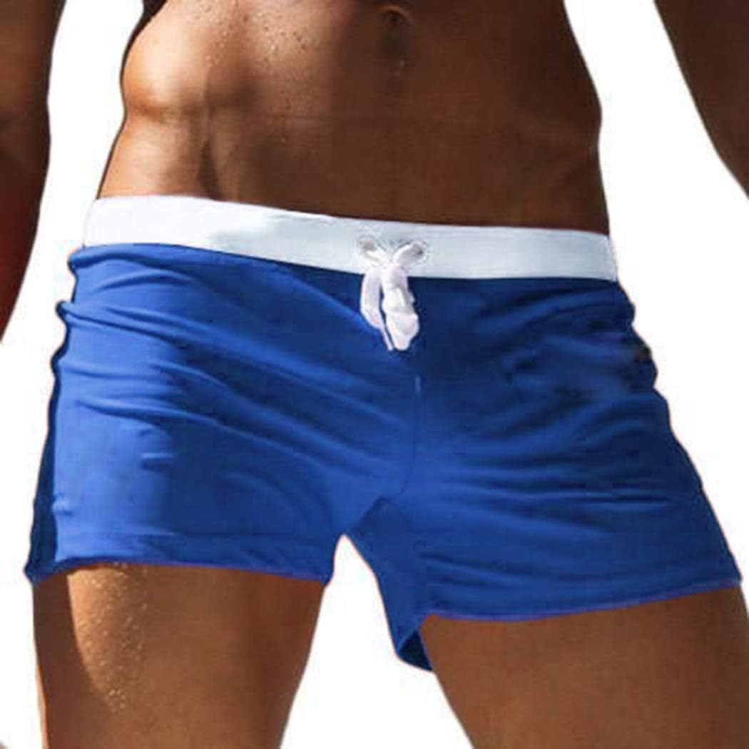 COOFANDY Men's Swim Trunks Quick Dry Beach Boxer Briefs Swimwear Board