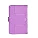 Tsmine Nokia Lumia 2520 Tablet Bluetooth Keyboard [Detachable Wireless] w/Pu Leather Case Cover Stand Protective Skin, Purple