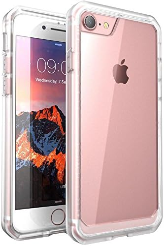 iPhone 7 Case, ALPHABETT Scratch Resistant Drop Protective SUPER THIN Case for Apple iPhone 7 (White)
