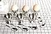 Stainless Steel Egg Cups Set for Hard Soft Boiled Eggs with 6 Egg Cup Holders 6 Egg Spoons
