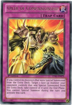 Yu-Gi-Oh! - Oath of Companionship (LVAL-EN079) - Legacy of the Valiant - 1st Edition - Rare